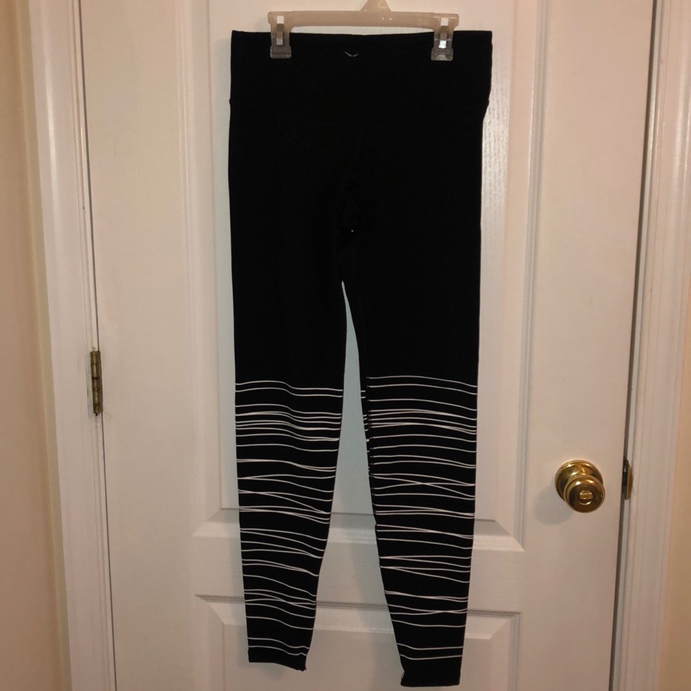 Black and white leggings